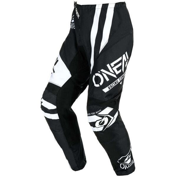 O'Neal 2024 Motocross Pants Element Warhawk Black White